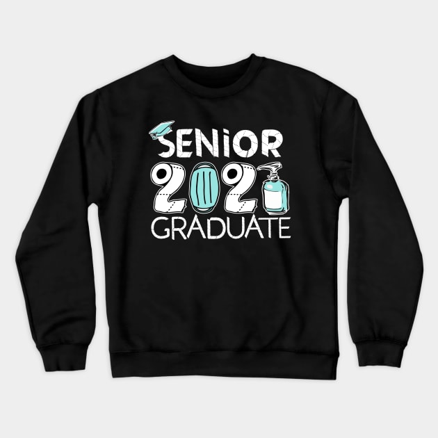 merch senior 2021 graduate Crewneck Sweatshirt by Bghight Colors